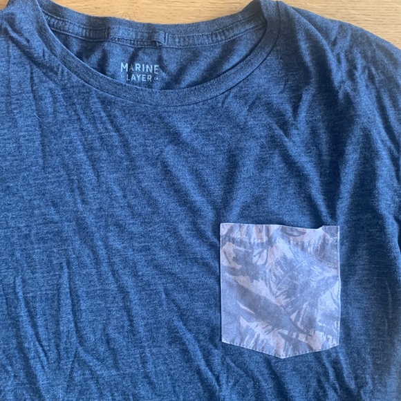 Marine Layer Mens Pocket Tee - Picture 2 of 3